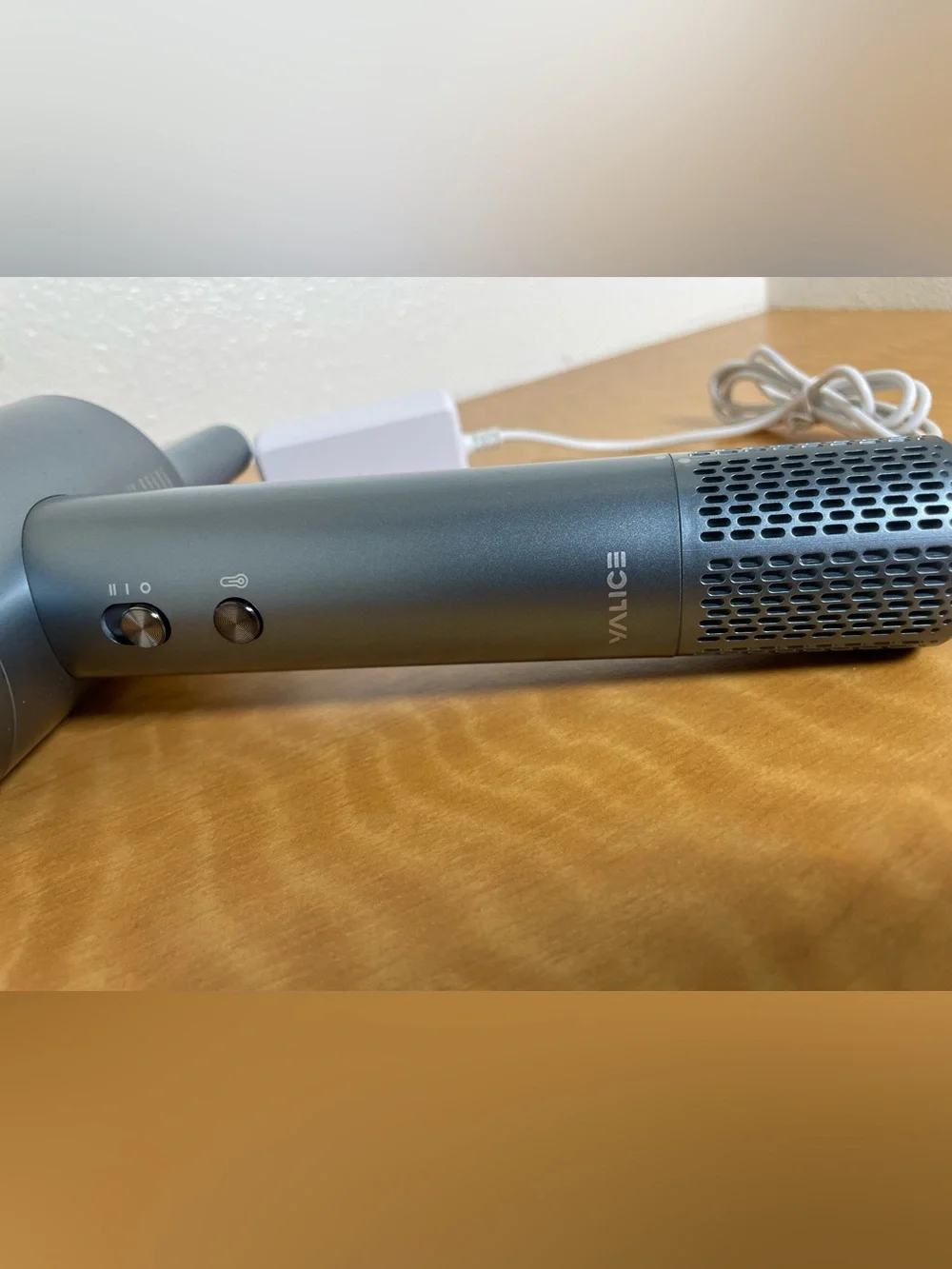 Sleek Blue Ionic Hair Dryer for Women - Lightweight Fast-Dry Styling